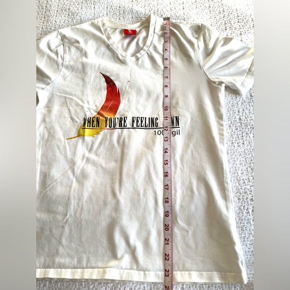 Bibisama Final Fantasy “When You’re Feeling Down” T-Shirt Anime Streetwear Sz S - Picture 8 of 12